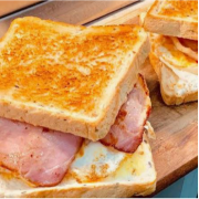 Egg and Bacon Sandwich